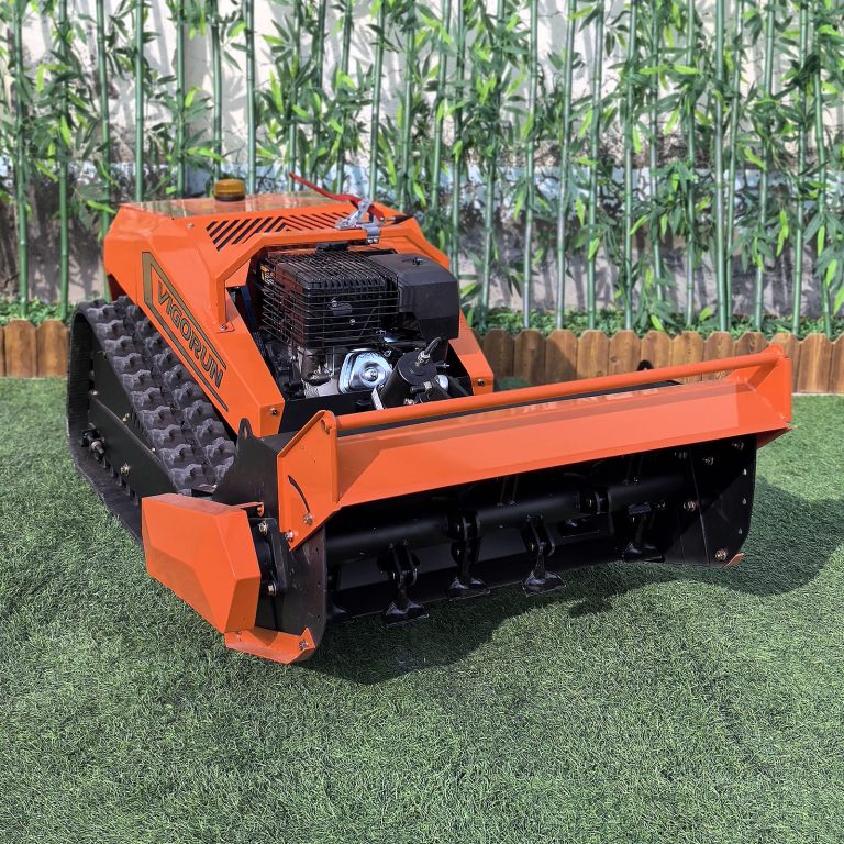 Top 3 cordless rubber track villa lawn grass mower manufacturers in China